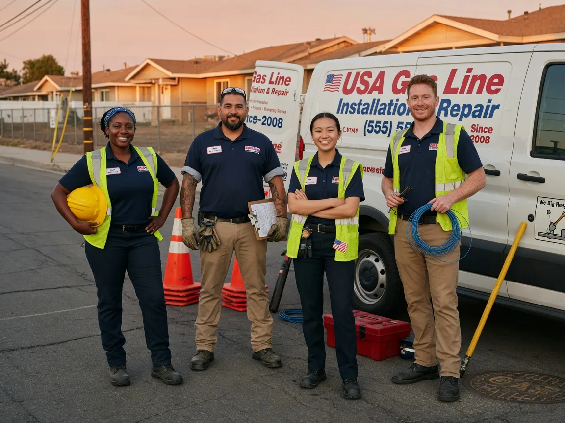 Gas Line Installation company in Washington, IA